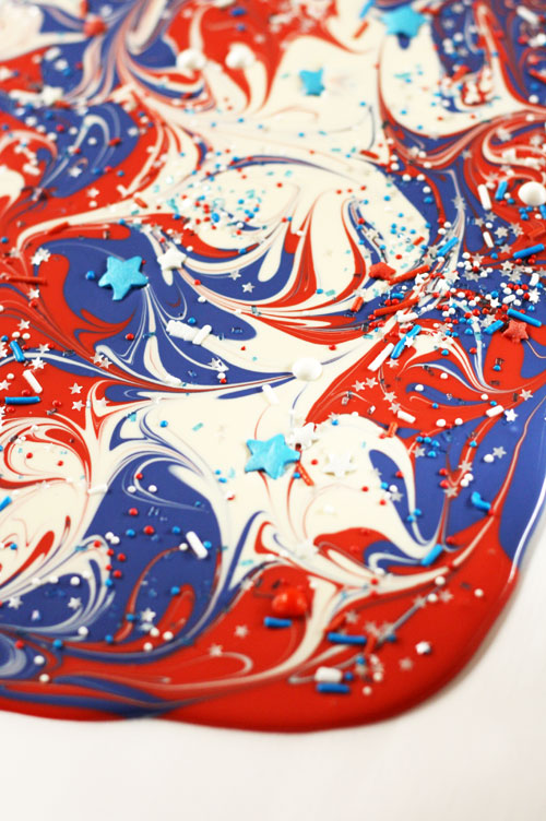 Decorated 4th of July Chocolate